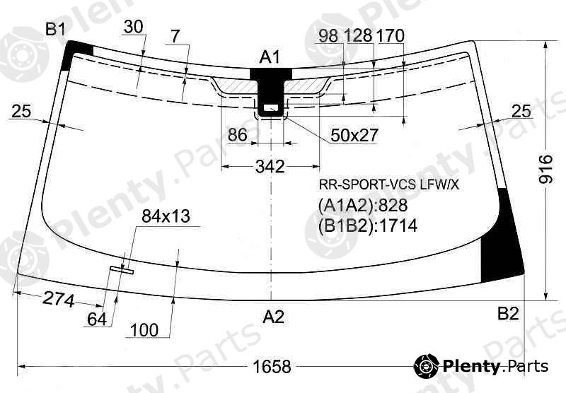  XYG part RR-SPORT-VCSLFW/X (RRSPORTVCSLFWX) Replacement part