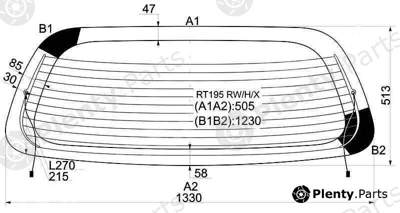  XYG part RT195RW/H/X (RT195RWHX) Replacement part