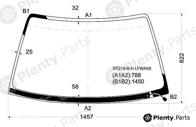  XYG part RT210-R-HLFW/H/X (RT210RHLFWHX) Replacement part