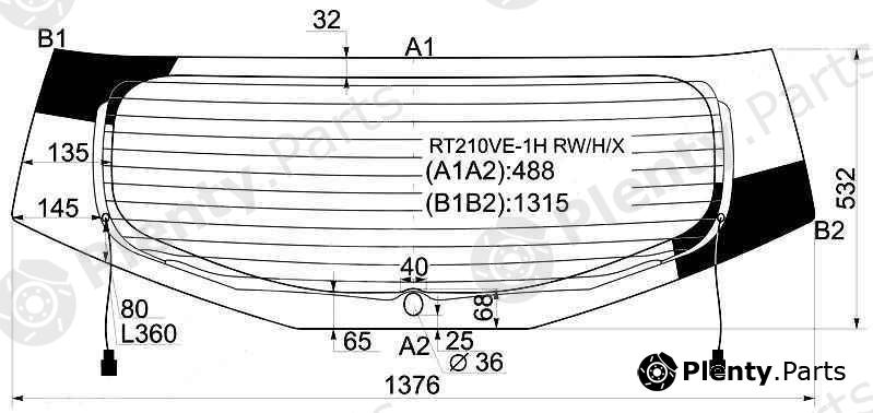  XYG part RT210VE-1HRW/H/X (RT210VE1HRWHX) Replacement part