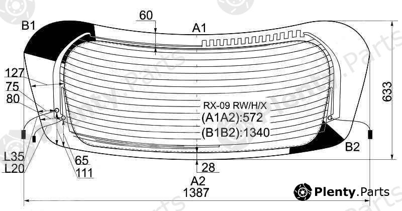  XYG part RX-09RW/H/X (RX09RWHX) Replacement part