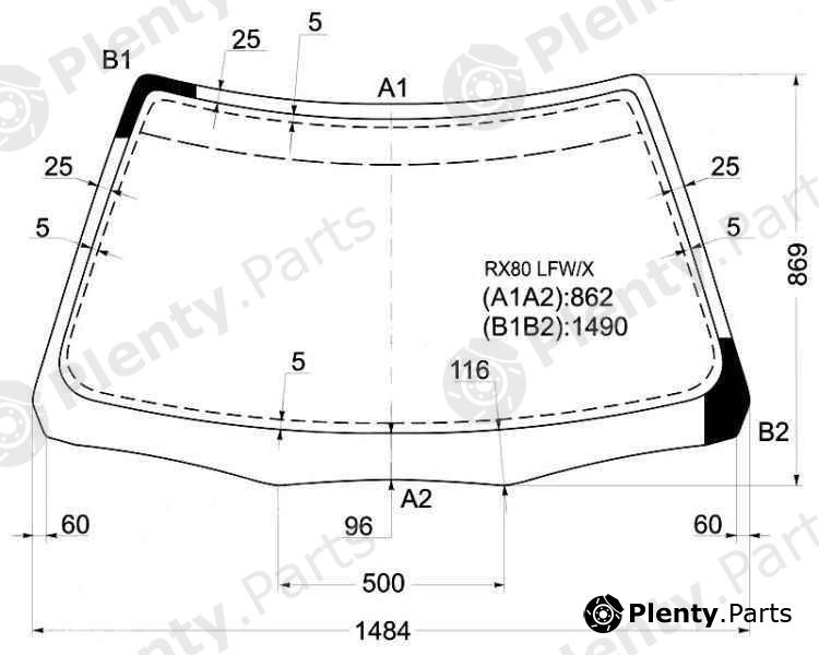  XYG part RX80LFW/X (RX80LFWX) Replacement part