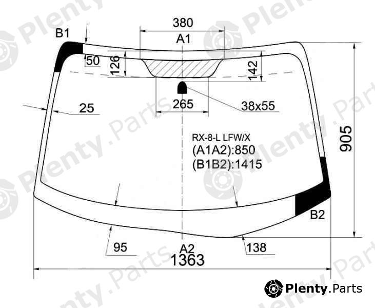  XYG part RX-8-LLFW/X (RX8LLFWX) Replacement part