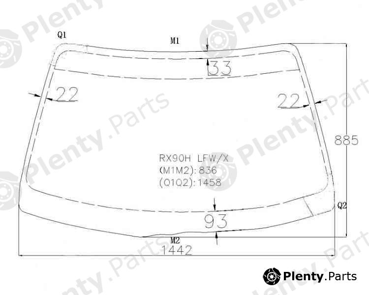  XYG part RX90HLFW/X (RX90HLFWX) Replacement part