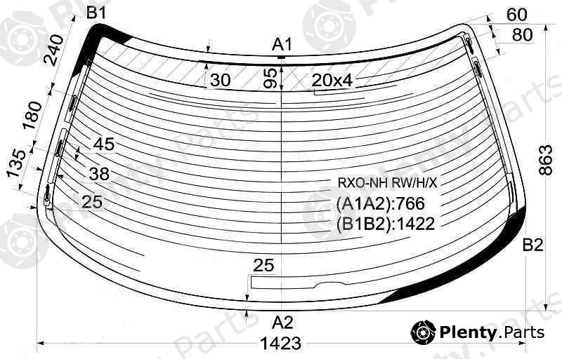 XYG part RXO-NHRW/H/X (RXONHRWHX) Replacement part