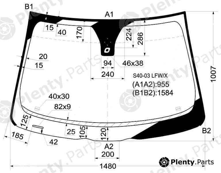  XYG part S40-03LFW/X (S4003LFWX) Replacement part