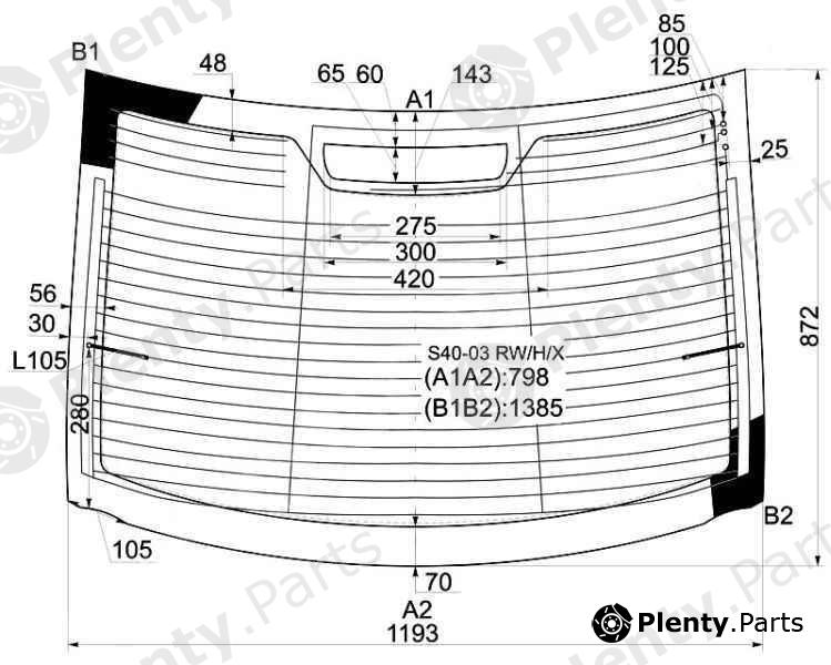  XYG part S40-03RW/H/X (S4003RWHX) Replacement part