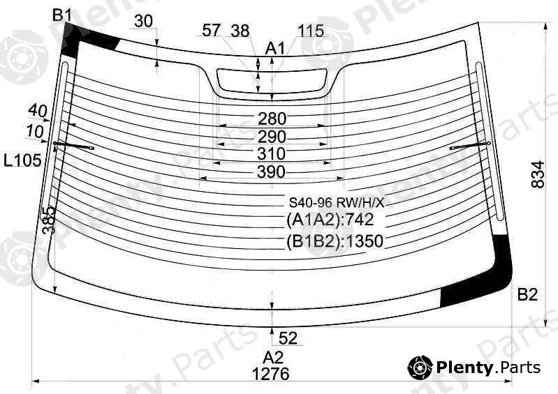 XYG part S40-96RW/H/X (S4096RWHX) Replacement part