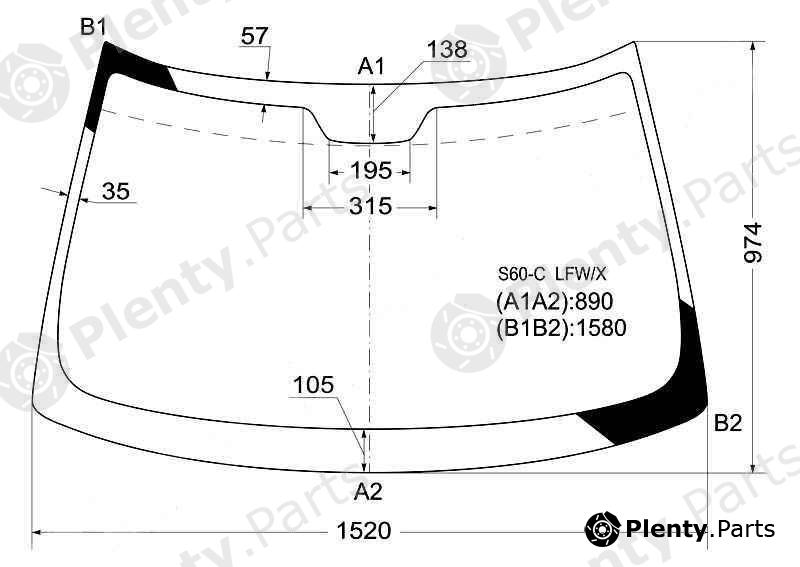  XYG part S60-CLFW/X (S60CLFWX) Replacement part