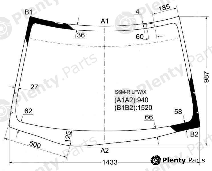  XYG part S6M-RLFW/X (S6MRLFWX) Replacement part