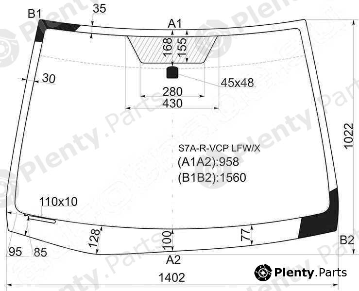  XYG part S7A-R-VCPLFW/X (S7ARVCPLFWX) Replacement part