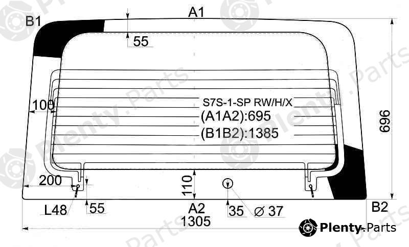  XYG part S7S-1-SPRW/H/X (S7S1SPRWHX) Replacement part