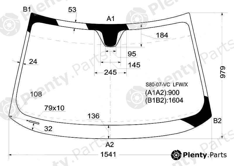  XYG part S80-07-VCLFW/X (S8007VCLFWX) Replacement part