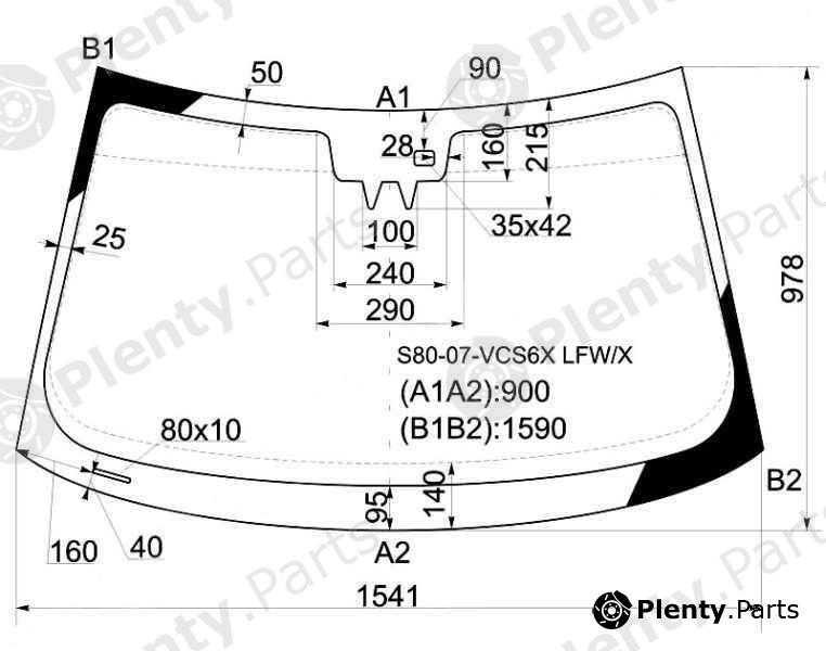  XYG part S80-07-VCS6XLFW/X (S8007VCS6XLFWX) Replacement part