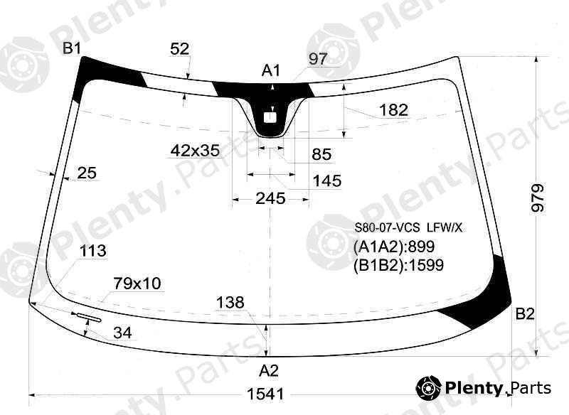  XYG part S80-07-VCSLFW/X (S8007VCSLFWX) Replacement part