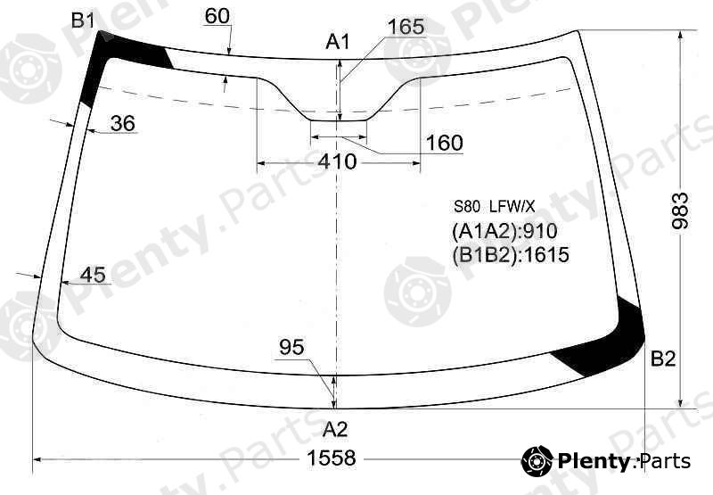  XYG part S80LFW/X (S80LFWX) Replacement part