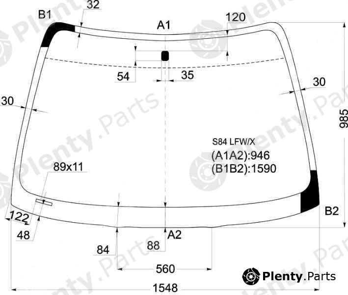  XYG part S84LFW/X (S84LFWX) Replacement part