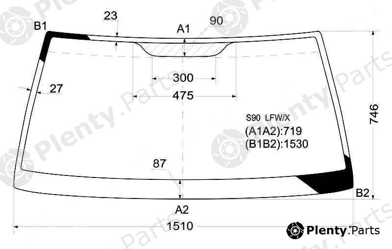  XYG part S90LFW/X (S90LFWX) Replacement part
