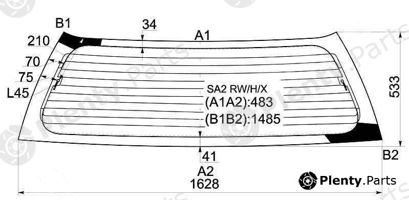  XYG part SA2RW/H/X (SA2RWHX) Replacement part