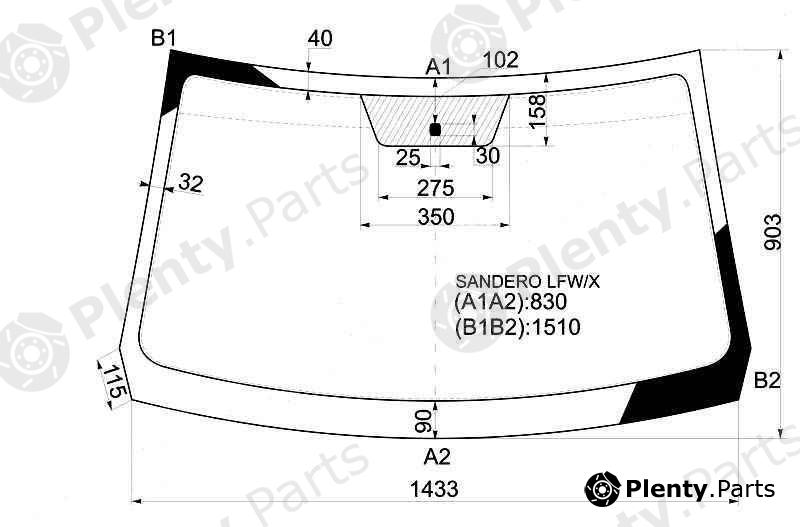  XYG part SANDEROLFW/X (SANDEROLFWX) Replacement part