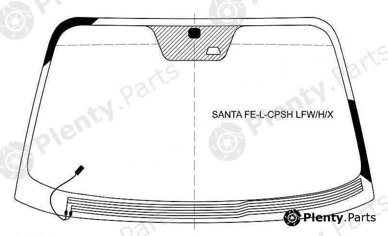  XYG part SANTAFE-L-CPSHLFW/H/X (SANTAFELCPSHLFWHX) Replacement part