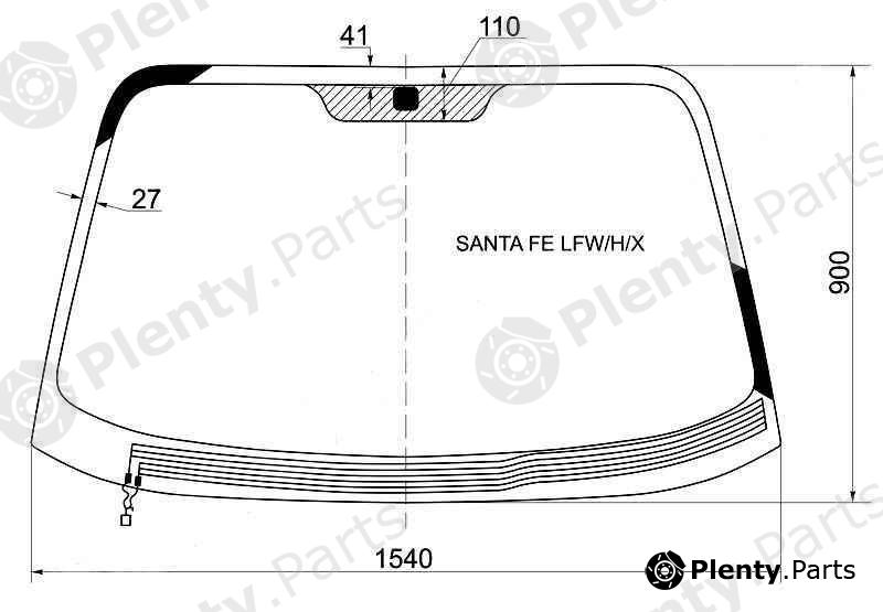  XYG part SANTAFELFW/H/X (SANTAFELFWHX) Replacement part