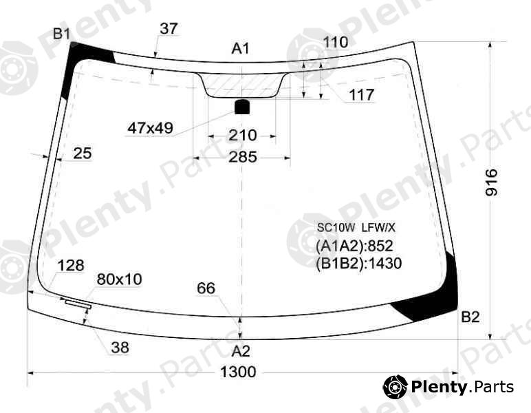  XYG part SC10WLFW/X (SC10WLFWX) Replacement part