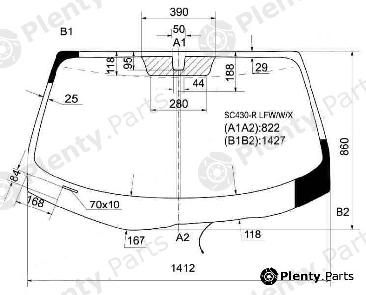  XYG part SC430-RLFW/W/X (SC430RLFWWX) Replacement part