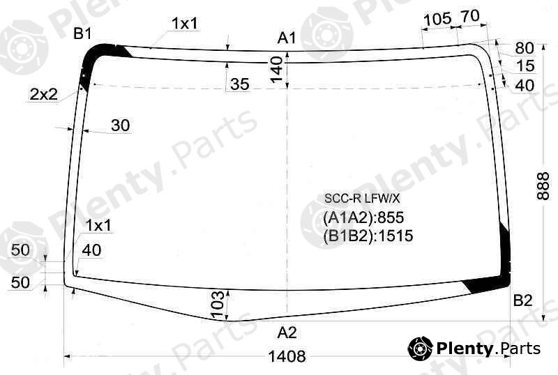  XYG part SCC-RLFW/X (SCCRLFWX) Replacement part