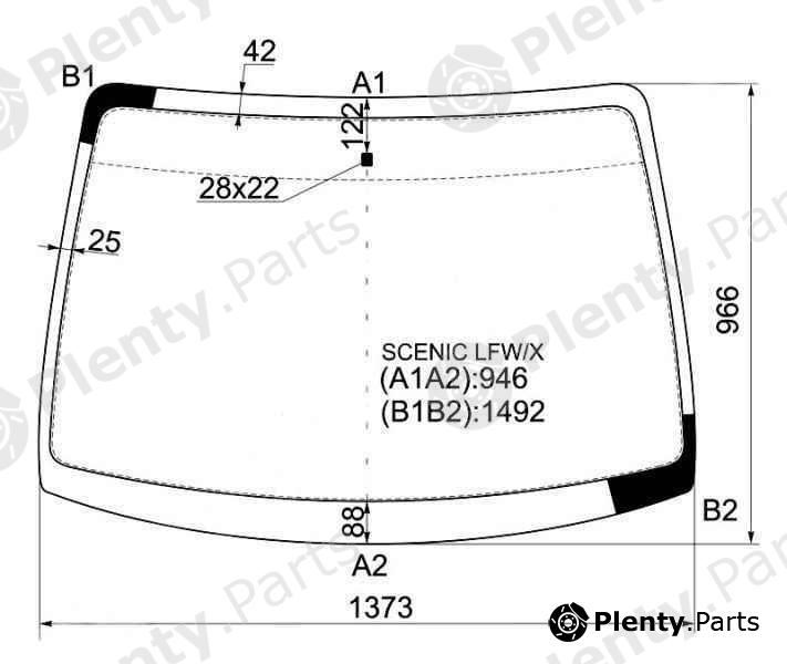 XYG part SCENICLFW/X (SCENICLFWX) Replacement part
