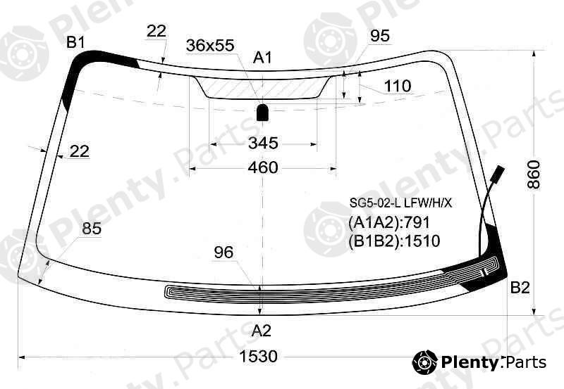  XYG part SG5-02-LLFW/H/X (SG502LLFWHX) Replacement part