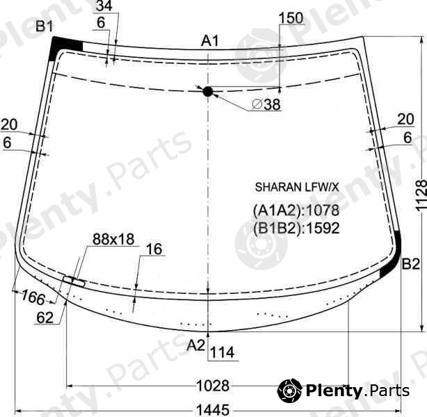  XYG part SHARANLFW/X (SHARANLFWX) Replacement part