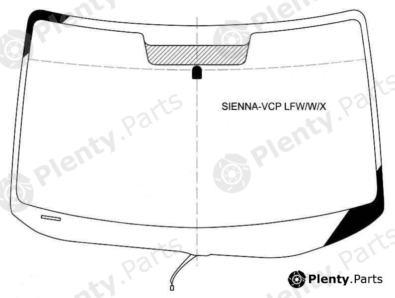  XYG part SIENNA-VCPLFW/W/X (SIENNAVCPLFWWX) Replacement part