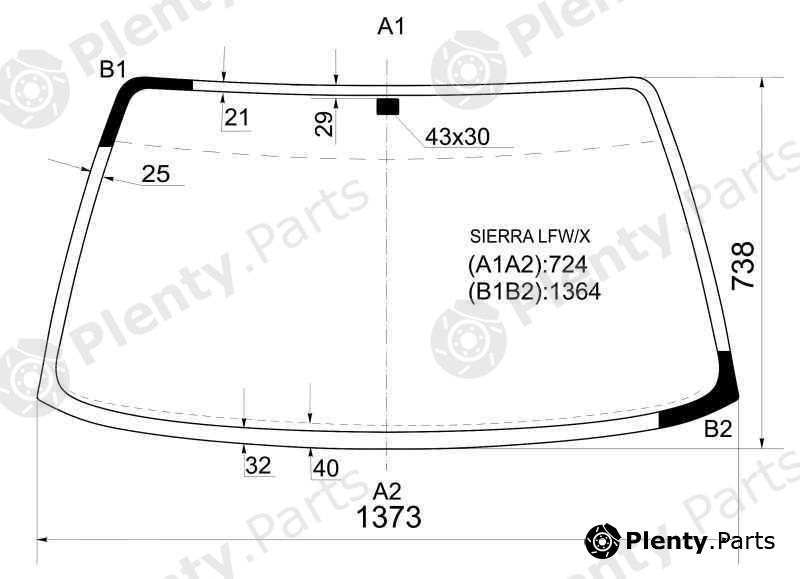  XYG part SIERRALFW/X (SIERRALFWX) Replacement part