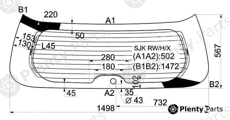 XYG part SJKRW/H/X (SJKRWHX) Replacement part