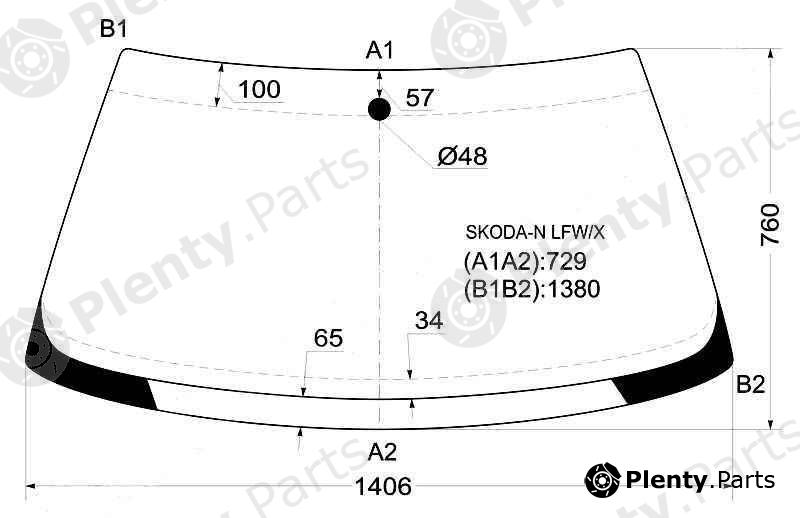  XYG part SKODA-NLFW/X (SKODANLFWX) Replacement part
