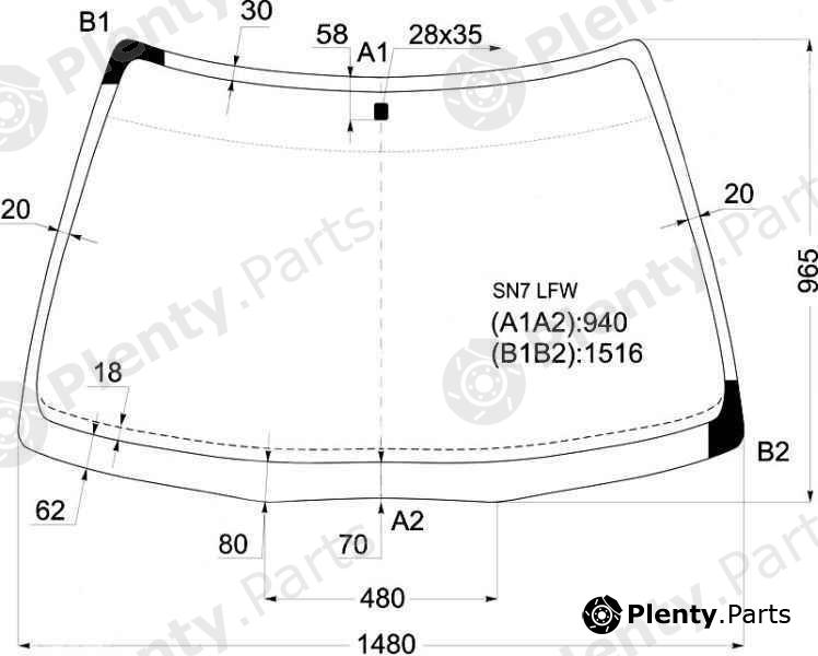  XYG part SN7LFW/X (SN7LFWX) Replacement part