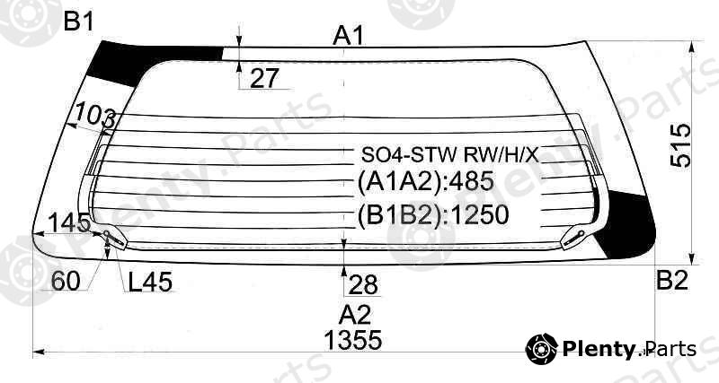  XYG part SO4-STWRW/H/X (SO4STWRWHX) Replacement part