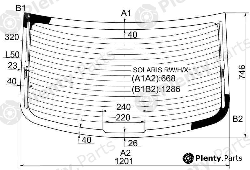  XYG part SOLARISRW/H/X (SOLARISRWHX) Replacement part