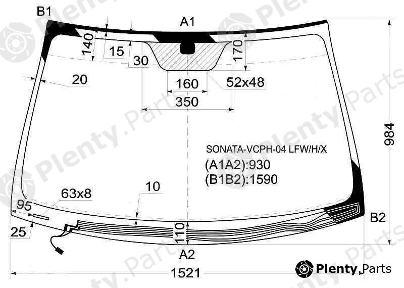  XYG part SONATA-VCPH-04LFW/H/X (SONATAVCPH04LFWHX) Replacement part