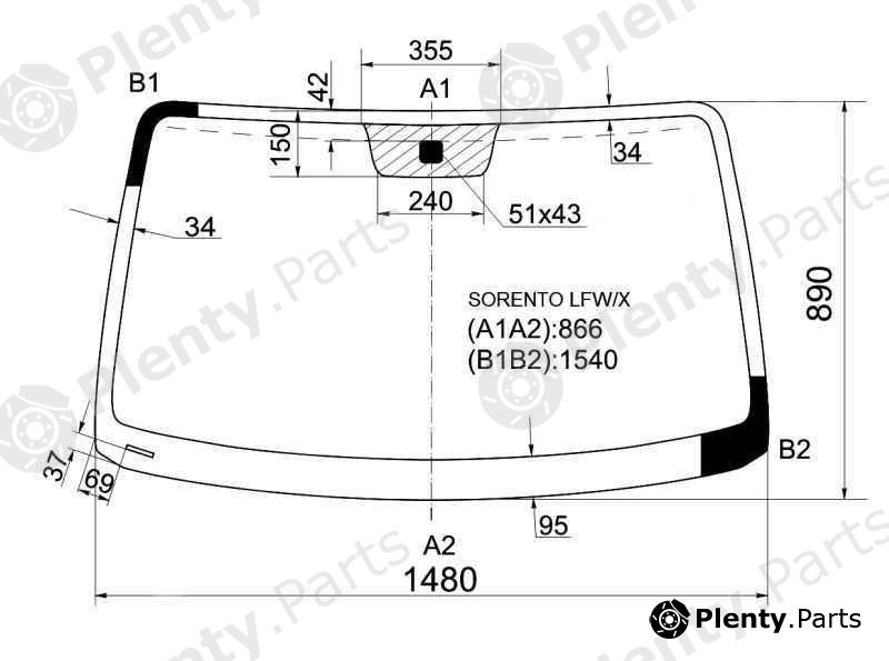  XYG part SORENTOLFW/X (SORENTOLFWX) Replacement part