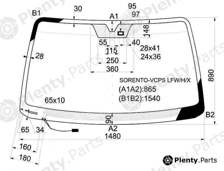  XYG part SORENTO-VCPSLFW/H/X (SORENTOVCPSLFWHX) Replacement part