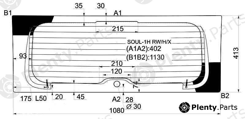  XYG part SOUL-1HRW/H/X (SOUL1HRWHX) Replacement part