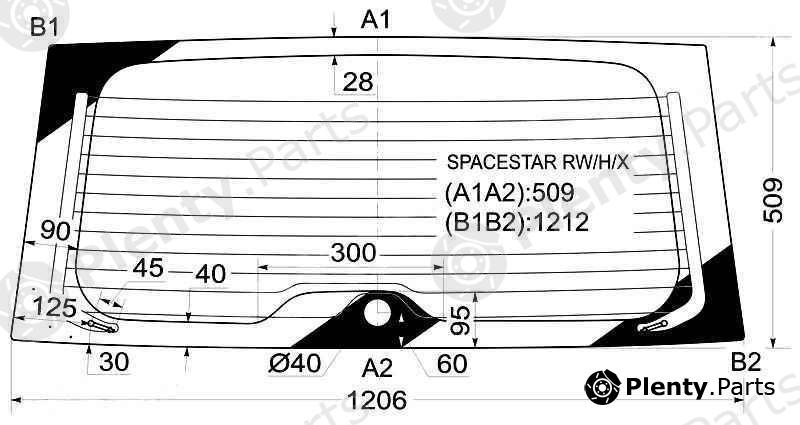  XYG part SPACESTARRW/H/X (SPACESTARRWHX) Replacement part