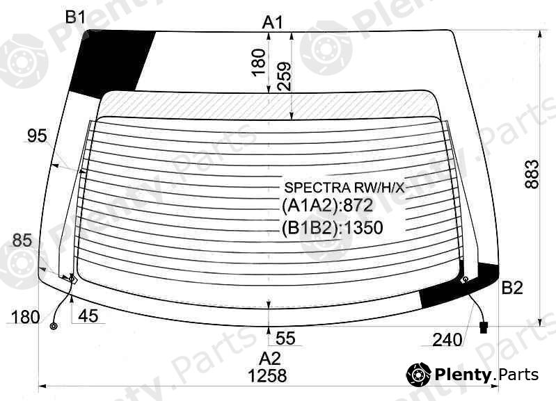  XYG part SPECTRARW/H/X (SPECTRARWHX) Replacement part