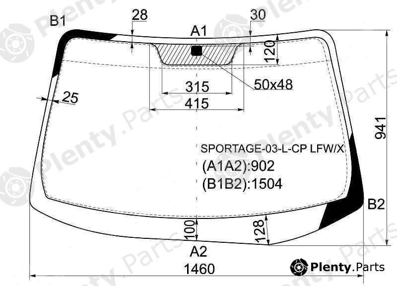  XYG part SPORTAGE-03-L-CPLFW/X (SPORTAGE03LCPLFWX) Replacement part