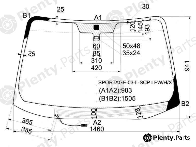  XYG part SPORTAGE-03-L-SCPLFW/H/X (SPORTAGE03LSCPLFWHX) Replacement part