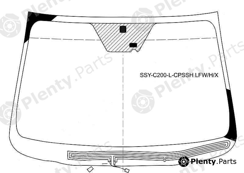  XYG part SSY-C200-L-CPSSHLFW/H/X (SSYC200LCPSSHLFWHX) Replacement part