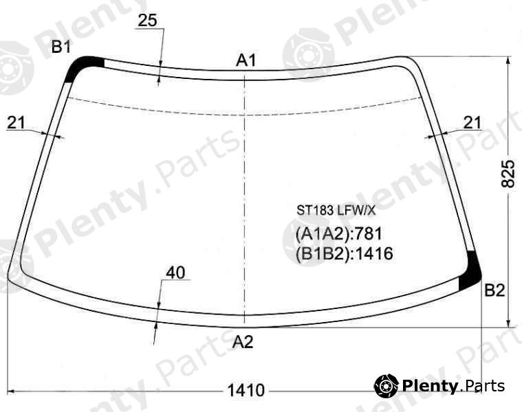  XYG part ST183LFW/X (ST183LFWX) Replacement part