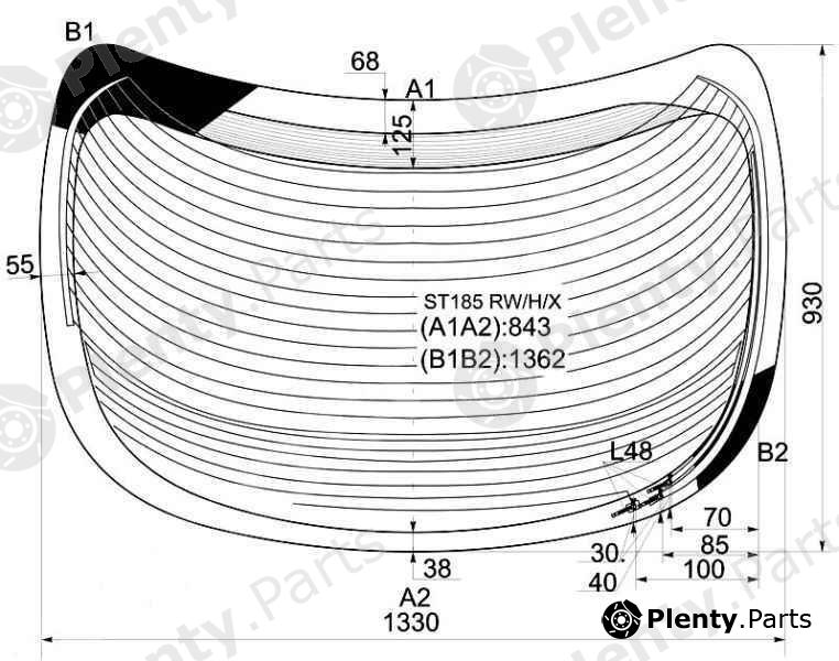 XYG part ST185RW/H/X (ST185RWHX) Replacement part